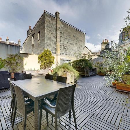 Lovely Apartment With Exceptional Terrace Bordeaux Eksteriør bilde